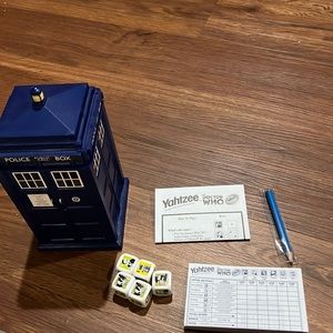 Dr Who Yahtzee Game